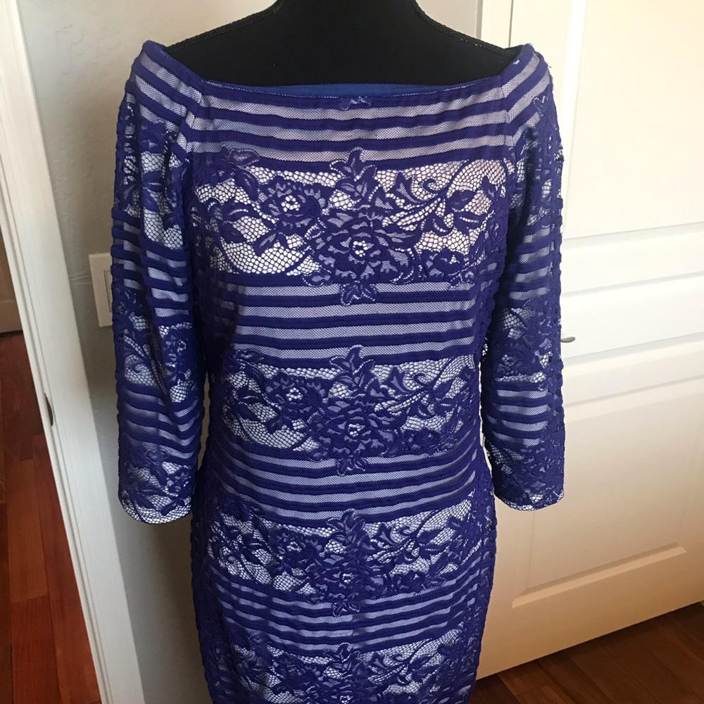Royal blue Tadashi Dress